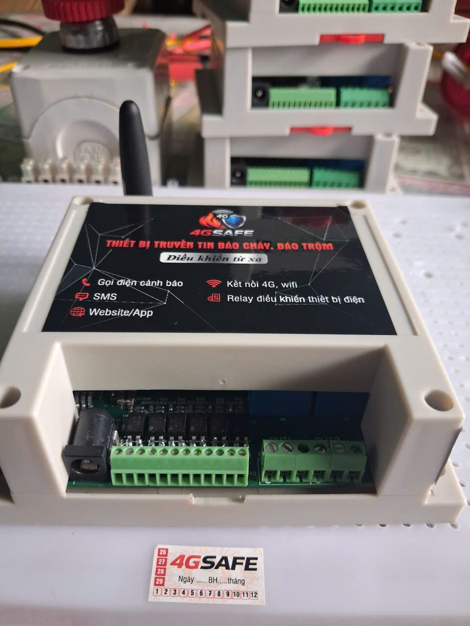 Các thiết bị 4GSAFE tại xưởng sản xuất